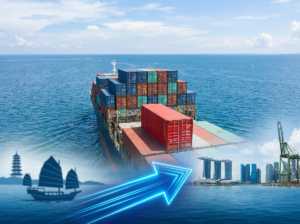 shipping container to Singapore